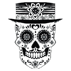 Day of the Dead Sugar Skull