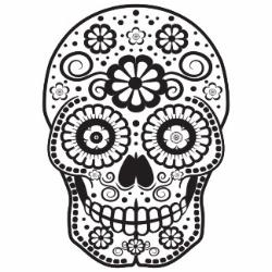 Smiling Sugar Skull